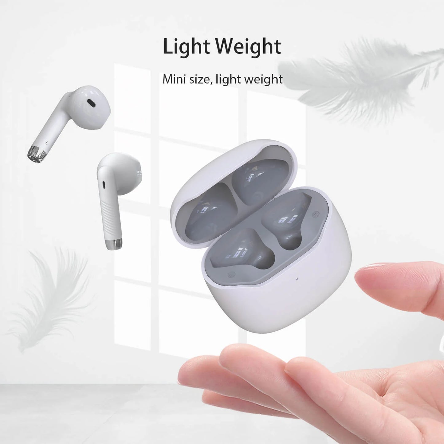 Toocki TWS Wireless Earbuds BT 5.3 HE-080 - Techgadz