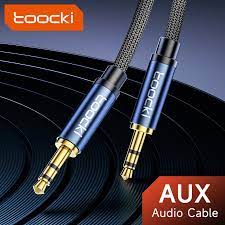Toocki Hi-Fi Audio Cable (3.5mm) Male to Male (1m) - Techgadz