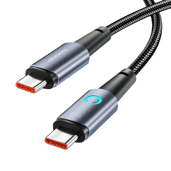 Toocki PD 100W Fast Charge Cable High Density Weaving (USB-C to USB-C) - Techgadz