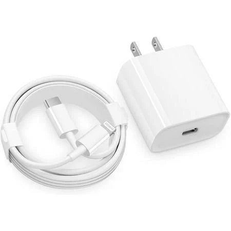 Apple PD 20W (USB-C) Power Adapter with Lightning Cable 2pin  (COMBO) - Techgadz