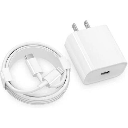 Apple PD 20W (USB-C) Power Adapter with Lightning Cable 2pin  (COMBO) - Techgadz