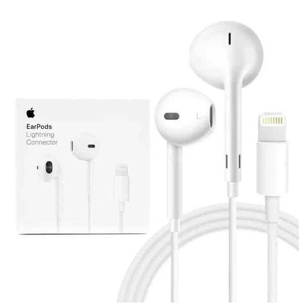 Apple Wired Earphones (Lightning Connector) - Techgadz