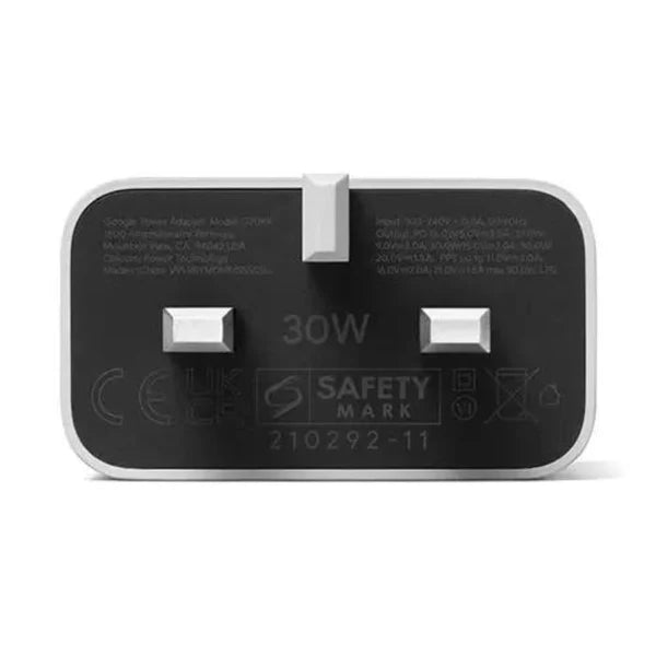 Google 30W Fast Rapid Charger Adapter (USB-C) - Techgadz