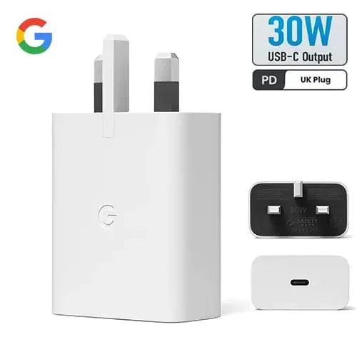 Google 30W Fast Rapid Charger Adapter (USB-C) - Techgadz