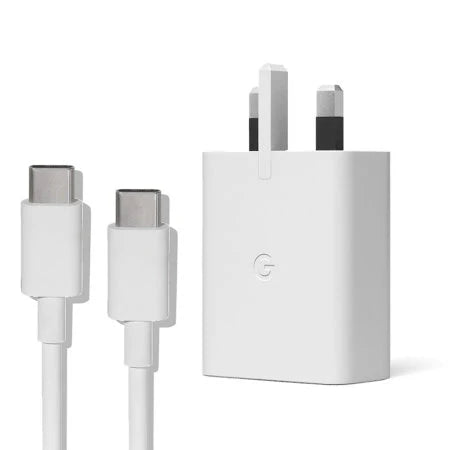 Google 30W USB-C PD Adapter with USB-C to USB-C Cable (Combo) - Techgadz