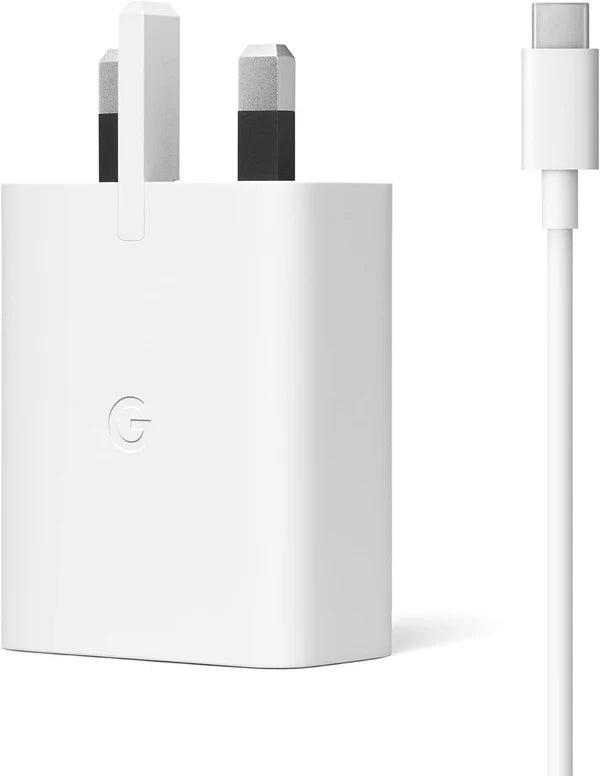 Google 30W USB-C PD Adapter with USB-C to USB-C Cable (Combo) - Techgadz