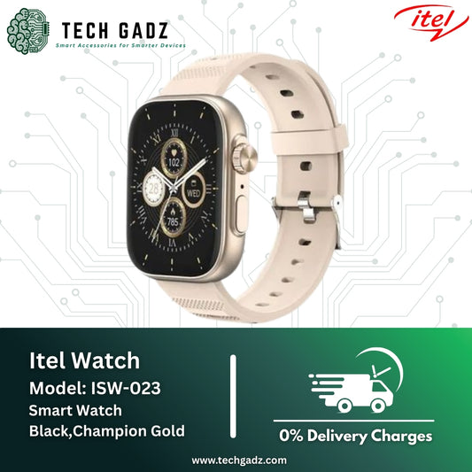 Itel Tested Scratchproof Crystal Screen Smart Watch ISW-O23 Strom Ultra