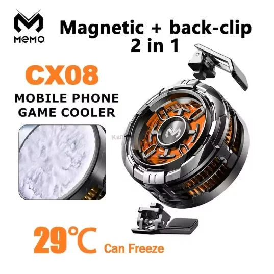 Memo CX08 Frozen Type Mobile Cooling Fan - Techgadz