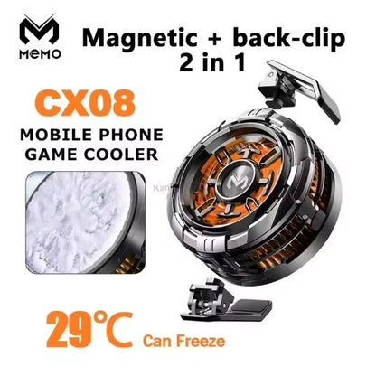 Memo CX08 Frozen Type Mobile Cooling Fan - Techgadz
