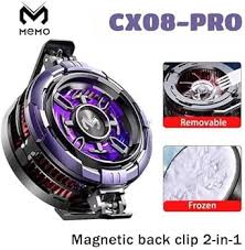Memo CX08 Pro Frozen Type Mobile Cooling Fan 2 in 1 - Techgadz