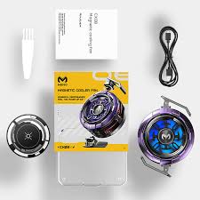 Memo CX08 Pro Frozen Type Mobile Cooling Fan 2 in 1 - Techgadz
