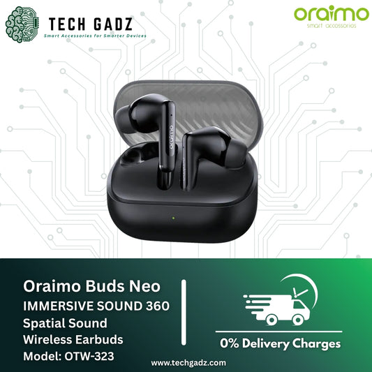 oraimo SpaceBuds Neo True Wireless Spatial Earbuds OTW-323