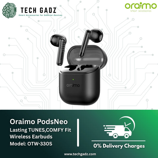 oraimo FreePods Neo Half In Ear True Wireless Earbuds OTW-330S