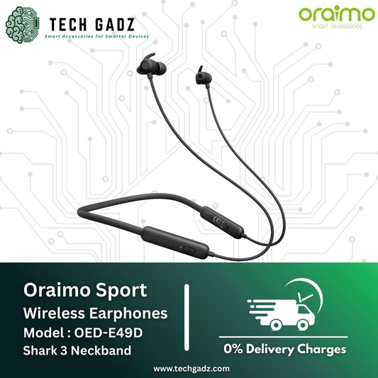 Oraimo Shark 3 Wireless Neckband OED-E49D