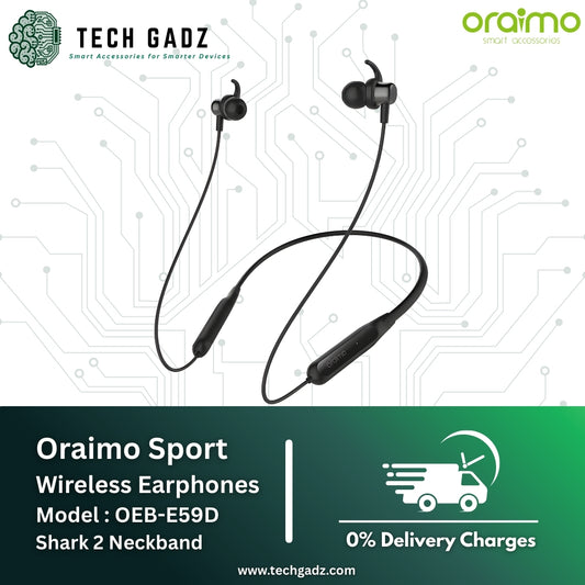 Oraimo Shark2 Wireless Neckband OEB-E59D