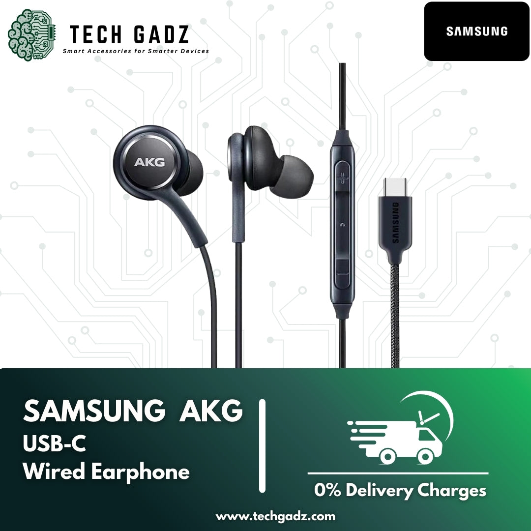 Samsung AKG Wired Earphones (Type-C) - Techgadz