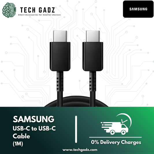 Samsung USB-C to USB-C Cable (1M) - Techgadz