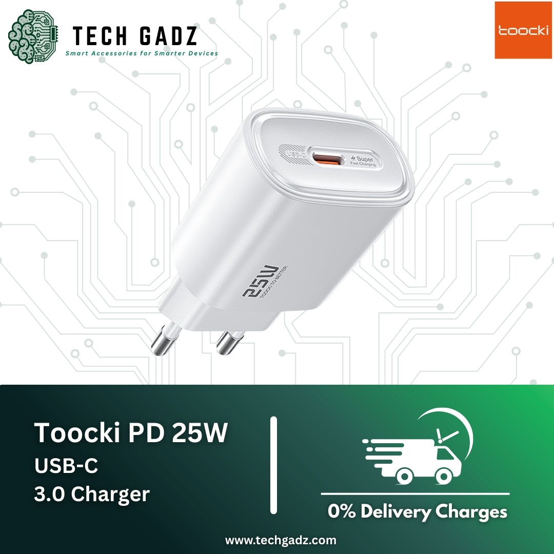 Toocki PD 25W USB-C 3.0 Charger