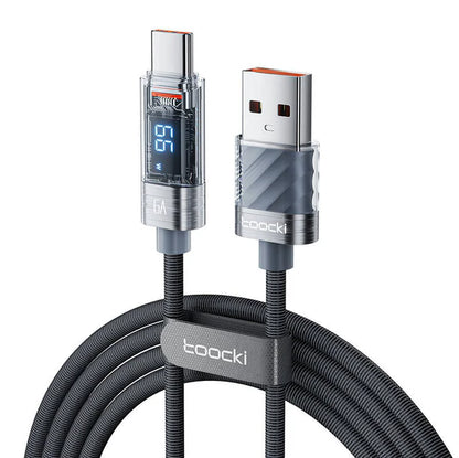 Toocki PD 66W 6A Digital Cable (USB-A to USB-C) - Techgadz